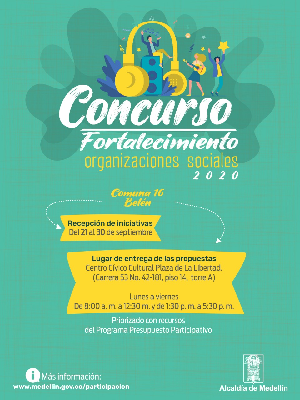 Concurso Fortalecimiento Organismos y Redes Sociales 2020